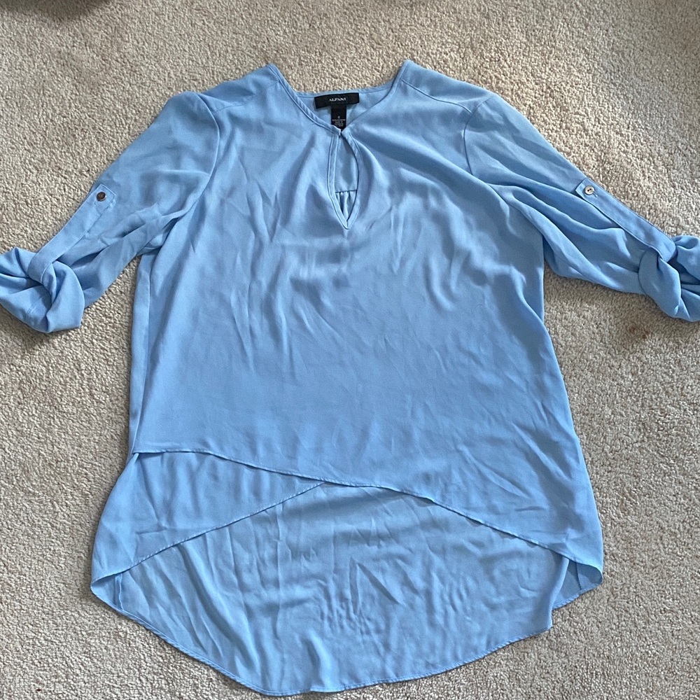 Alfani Light Blue Women's Blouse